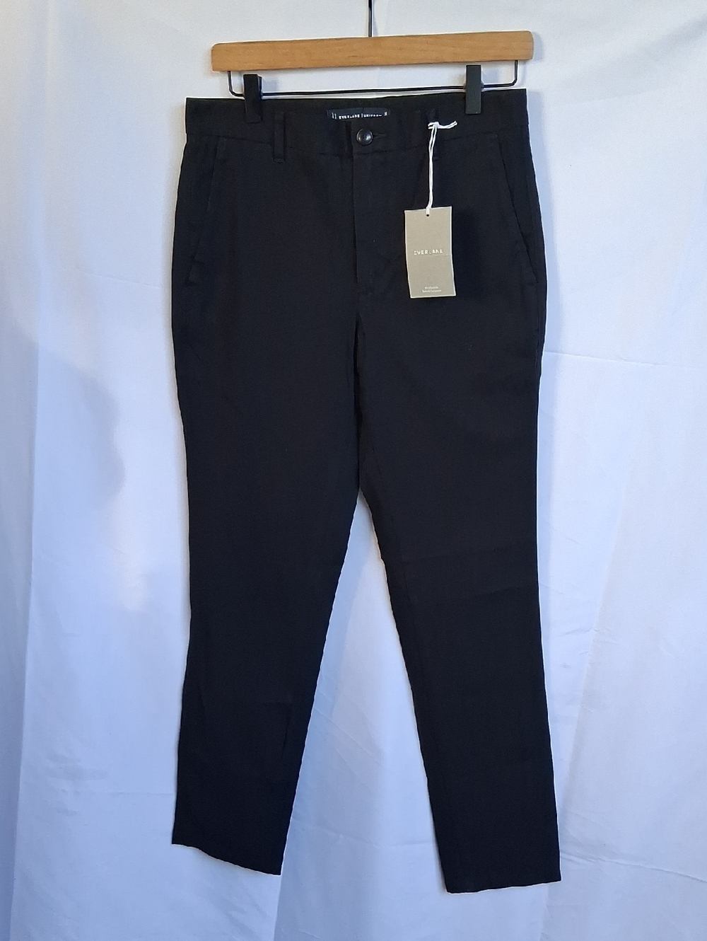 Everlane Uniform Black 30×30 Slim Fit Pants
